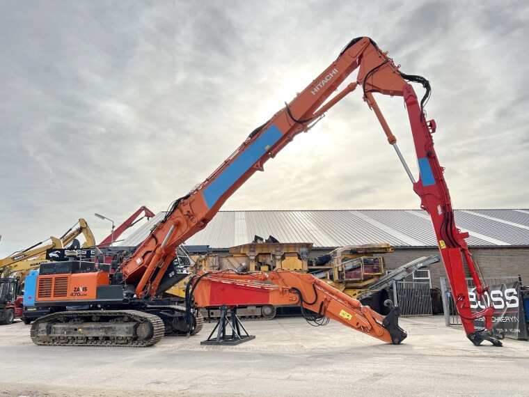 Hitachi ZX470LCH-5B Demolition Excavator | Boss Machinery